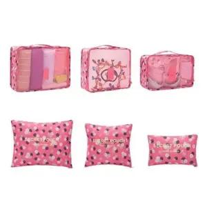 빠띠라인 여행용 파우치 6종 세트 패턴타입 6종택1