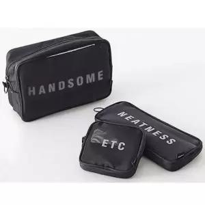 빠띠라인 레터메쉬 3종 여행용 파우치