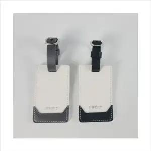 INFORT 여행용 캐리어 고급형 가죽 네임택