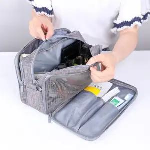 [라일리] Rly 파우치 차박 여행용 워시백 화장품 캠핑 면도기