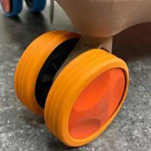 [라일리] Rly 실리콘 캐리어 바퀴 커버 오렌지 캐리어휠커버 캐