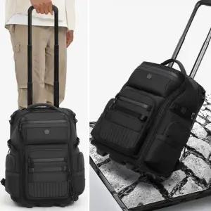 [라일리] Rly 바퀴형 백팩 여행용 캐리어 기내용 출장 가방