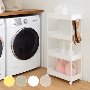 로이드 이동식 선반 트롤리 틈새수납장 4단