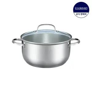 쿡에버 마스터셀렉트 인덕션 스텐 양수 냄비 24cm