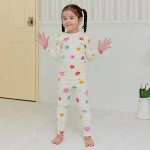 플라워 30수 골지실내복(2color)