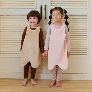 솔리드 벨로아 수면조끼(3color)