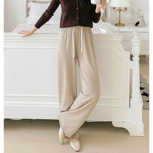 모카 와이드 팬츠 3color / NEW 가을신상 니트바지 / 편안한 루즈핏 롱기장 빅사이즈