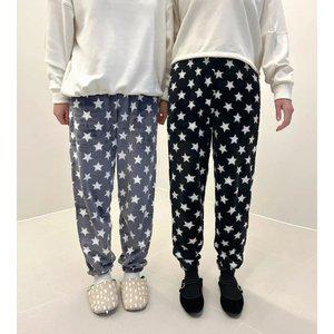 트윙클 수면 바지 4color 겨울 극세사 잠옷 밴딩바지