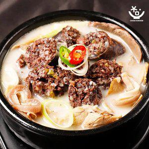 [내일도착]참도깨비 백암 고기순대국640g ,4팩