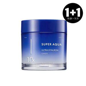 [1+1][미샤] 수퍼아쿠아 울트라 히알론 크림 70ml