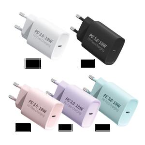 프리미엄 18W PD급속 충전기 1포트 스마트폰 고속 충전 C타입 가정용