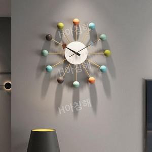 티류으스 노먼 벽시계 수입고급 대형 디자인 모던 거실 인테리어 북유럽