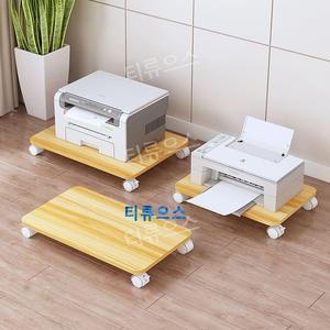 티류으스 프린터기받침대 다용도받침대 선반 복사기 프린터 복합기 받침대 이동식 1단