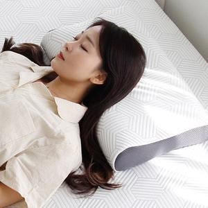 라움하우스 듀라론 냉감 에어코일 경추 쿨베개 중형 대형