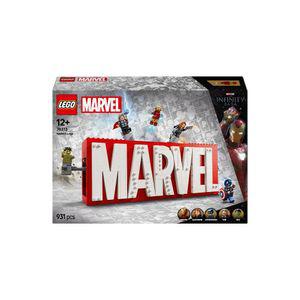 레고 슈퍼히어로 마블 76313 마블 로고와 미니피겨