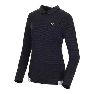 (여성)슬림 카라 디자인 티셔츠_MMW1TS61