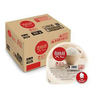 [CJ] 햇반 큰공기 300g, 30입, 1개
