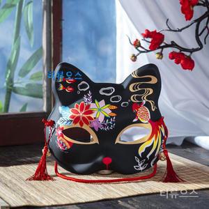 할로윈 무대 이벤트 파티 무도회 가면 여우 반가면 티류으스