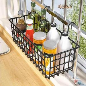 문에거는 문걸이 수납장 선반 헹거 바구니 문틀선반 수납 티류으스