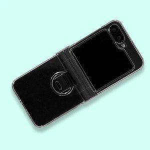 최신 갤럭시 Z플립 케이스 투명 슬림 링고리 힌지보호 / 핸드폰케이스 지플립7 6 5 4