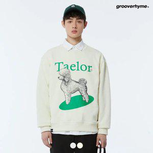 [그루브라임]유니) C100 3단쭈리 큰강이지 시리즈 푸들 맨투맨 (LRRSCTM148M)