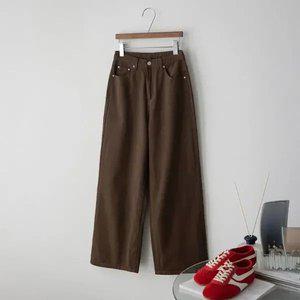 (안나앤모드) deno 와이드 코튼 팬츠[팬츠DYU85]