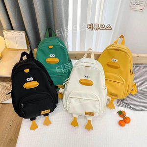 가방 귀여운 선물 노란색 입학 백팩 오리 노랑 학생 책가방