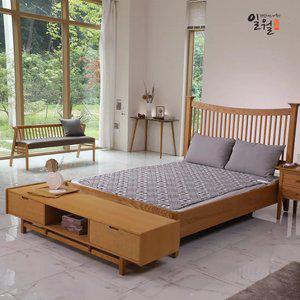 일월 프리미엄 모던 스타일 워셔블 따끈 온열매트 [더블]