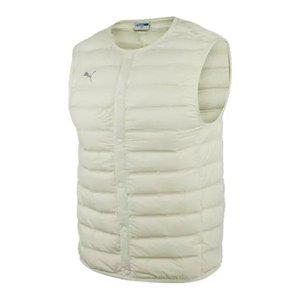 푸마 TS 라이너 구스 다운 베스트 경량 패딩조끼 축구 러닝 등산 아이보리 94128503