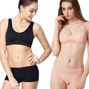 심리스브라 2종세트 스포츠 요가 수면 빅사이즈