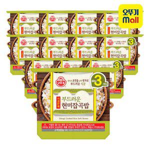 [본사직영] 오뚜기밥 식감만족 부드러운 현미잡곡밥 210g 36개