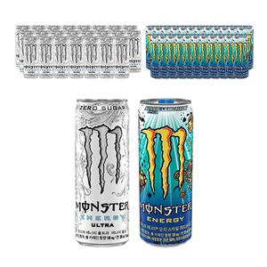 몬스터 에너지 울트라, 355ml, 24개 + 몬스터 에너지 오지스타일 레모네이드, 355ml,