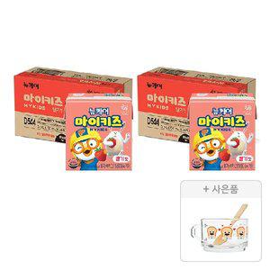 뉴케어 마이키즈 딸기맛 150ml, 24입,2개 + 증정(글라스락 X 브래드이발소 시리얼 머그