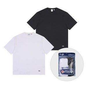 [아웃도어프로덕츠] [2PACK] 미니 로고 2팩 티셔츠