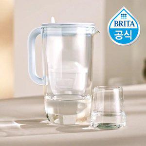 브리타 정수기 글라스 저그 2.5L + 기본필터 1입