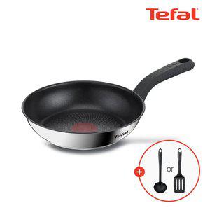 테팔 인덕션 티타늄1X 스테인리스스틸 에센스쿡 웍 28cm