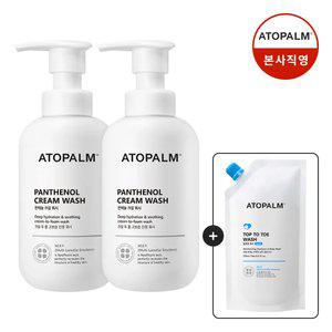 아토팜판테놀크림워시300ml 2개 (gift 탑투토워시250ml)