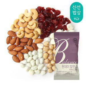 [산과들에] 하루견과 원데이발란스퍼플 100봉 낱봉 / 실속 견과 견과류 간식