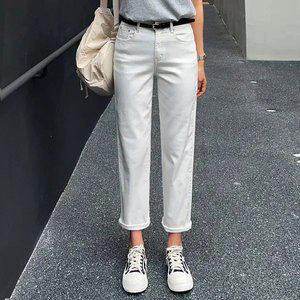 [시크폭스] (밍크기모Ver.추가)그레이쉬 스티치워싱코튼배기팬츠