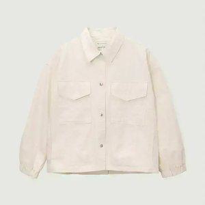 [행텐]여성 베이직 코튼 트러커 오버핏 자켓-SE2121041012009