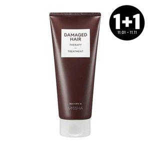 [1+1][미샤] 데미지드 헤어 테라피 트리트먼트 200ml