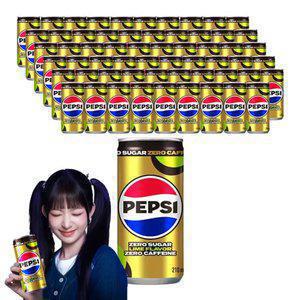 [T감사제 가격 19,800원] 펩시 제로슈거 라임향 제로카페인 210ml, 60개