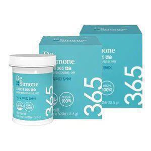 [T감사제 가격 36,000원] 드시모네 365 캡슐(100억+아연), 30캡슐, 2개