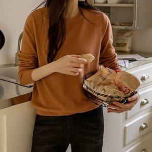 촉촉터치 비스코스 기본니트(라운드/브이넥)