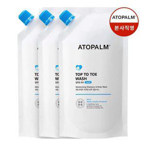 탑투토워시 250ml(리필)x3