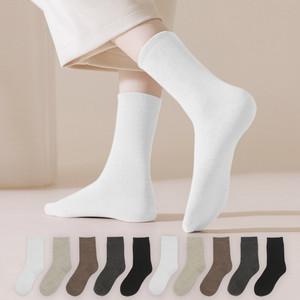 무지 트라우져 양말 10켤레 무압박 루즈삭스 사계절 장목