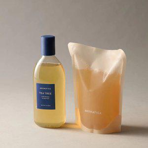 [공식] 아로마티카 티트리 퓨리파잉 샴푸 400ml+리필500ml