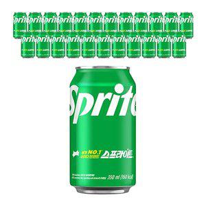[코카콜라] 스프라이트, 350ml, 24개