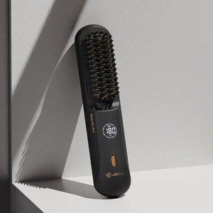 신상품 JMW 볼륨온 무선 브러쉬 빗 고데기 매직기 음이온 정전기방지 어댑터 세트