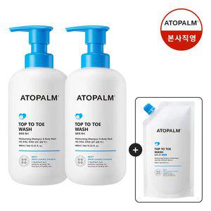 아토팜 탑투토워시 460ml 2개 (gift 탑투토워시250ml)